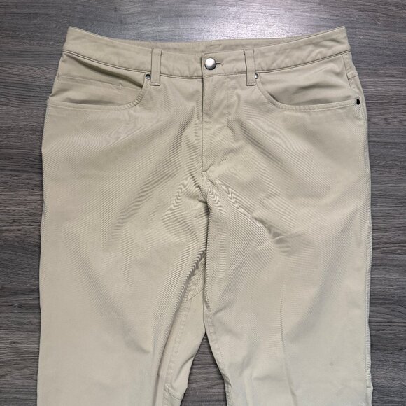 Lululemon Men's ABC Classic-Fit Pant 32" *Warpstreme - Light Brown - Picture 3 of 7